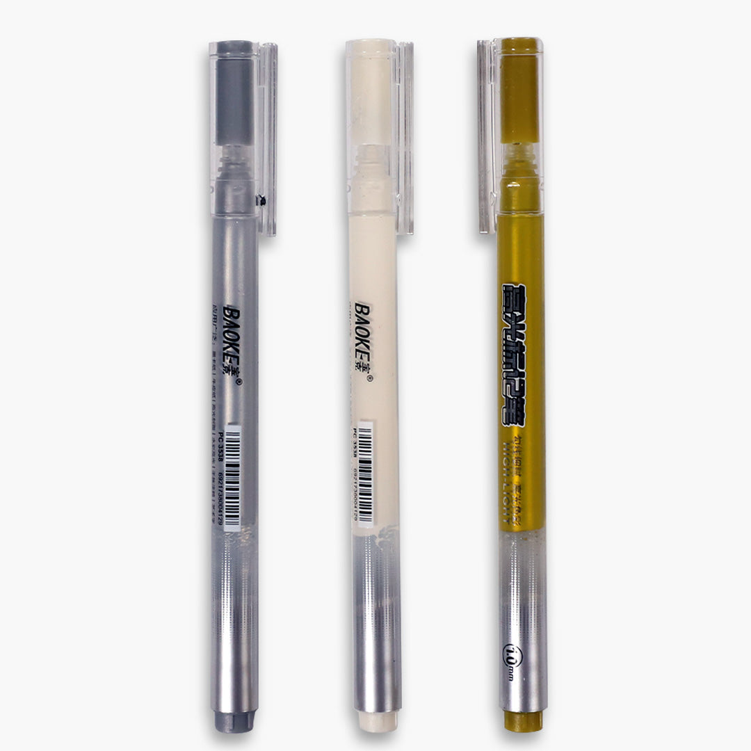 BAOKE Gel Pen 3Pc Set – - Main Image