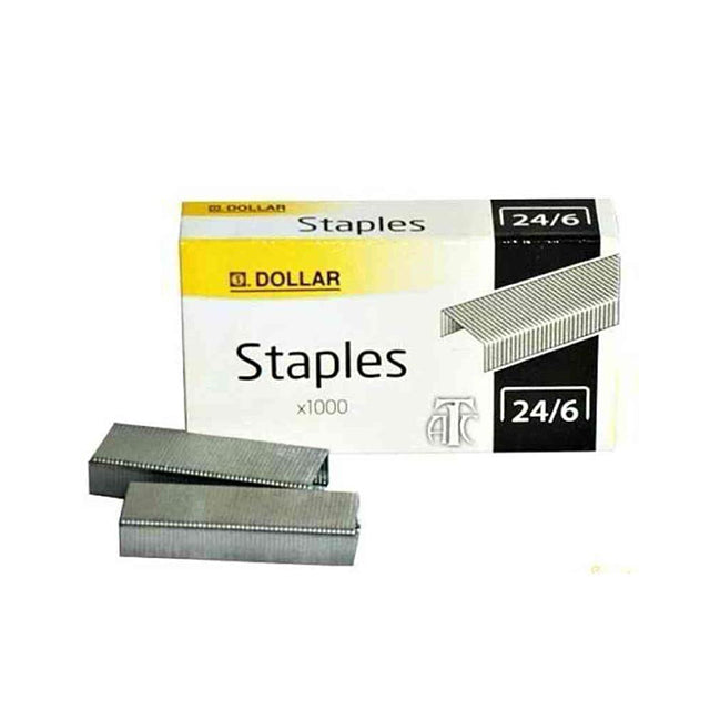 Dollar Staples 24/6, 1000 Pins ReadStore.pk