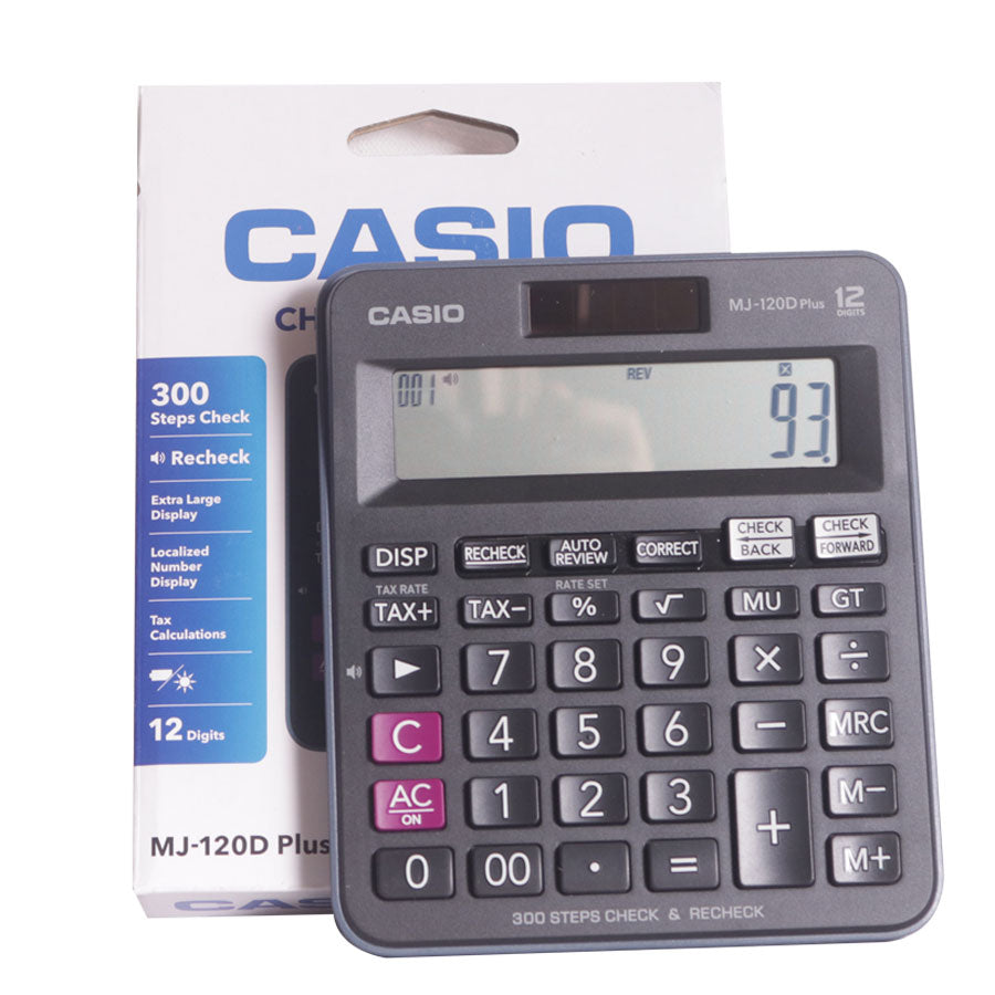 Casio Calculator MJ-120D Plus –