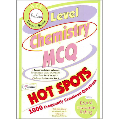 Redspot O Level Chemistry 1000 MCQ with Helps