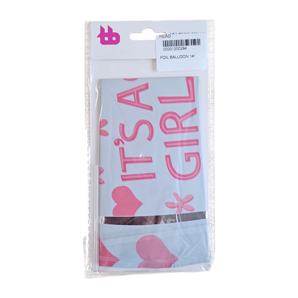 Girl Foil Balloon 14"