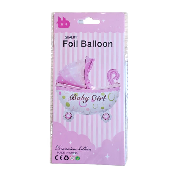 Baby Girl Foil Balloon 14"