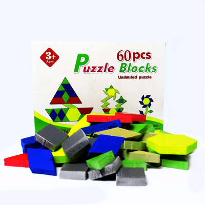 Puzzle Blocks - 60 Pcs