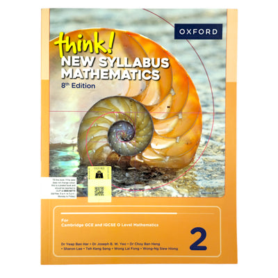 Oxford - Think New Syllabus Mathematics 2 - 8th Edition