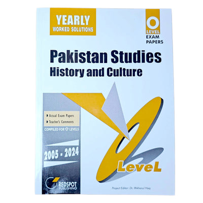 Redspot O Level Yearly Pakistan Studies History and Culture