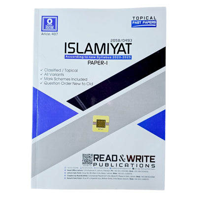 Read & Write O Levels Islamiyat P-1 Topical Past Papers 407