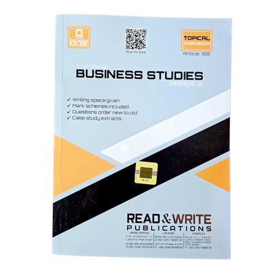 Read & Write O Levels Business Studies P-2 TopicalPast Papers 122