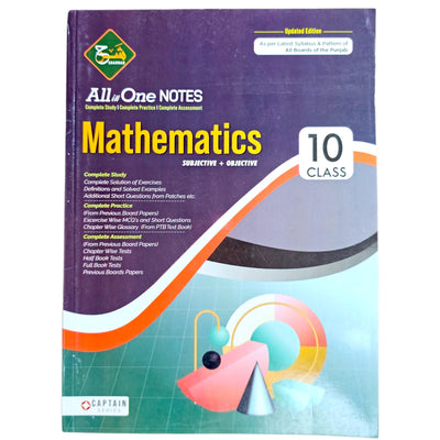 Sharrah All in One Maths 10