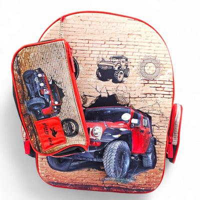 Glossy Bird School Bag + Lunch Bag GB2405