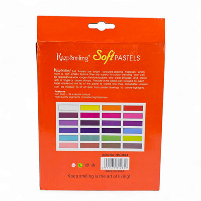 Keep Smiling Soft Pastels 24 Colours HS-3024