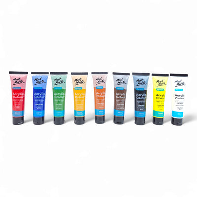 Mont Marte Acrylic Paint Set 36ml- 18 Colors