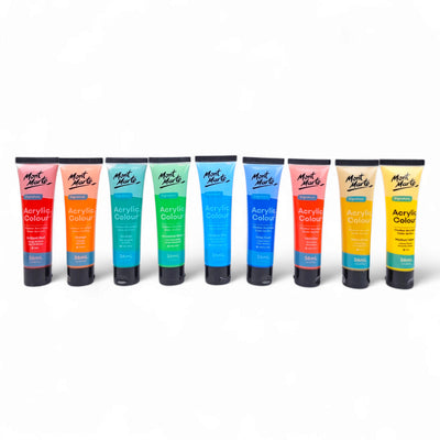 Mont Marte Acrylic Paint Set 36ml- 18 Colors