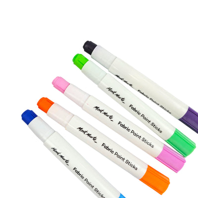 Mont Marte Fabric Paint Sticks 9 Pcs