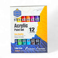 Keep Smiling Acrylic Paint Set 30ml - 12 Pcs