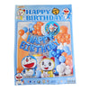 Happy Birthday Doraemon Theme Balloon Set Y-8792