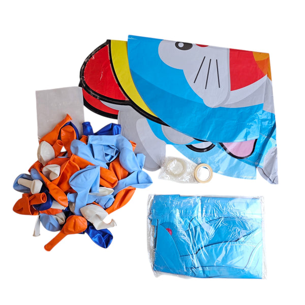 Happy Birthday Doraemon Theme Balloon Set Y-8792