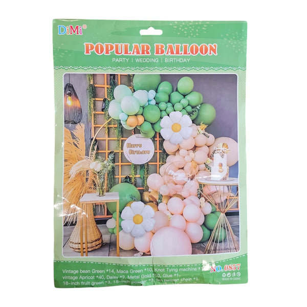 Happy Birthday Decoration Balloon Set 0857