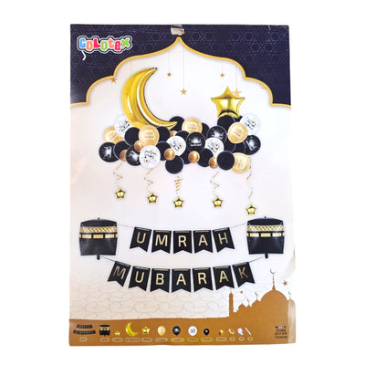 Umrah Mubarak Balloon Set YF08568