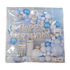 Birthday Set - White Blue Theme