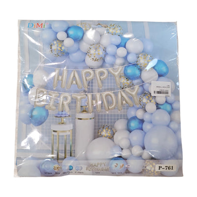 Birthday Set - White Blue Theme