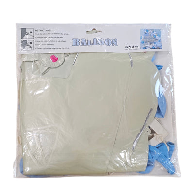 Birthday Set - White Blue Theme