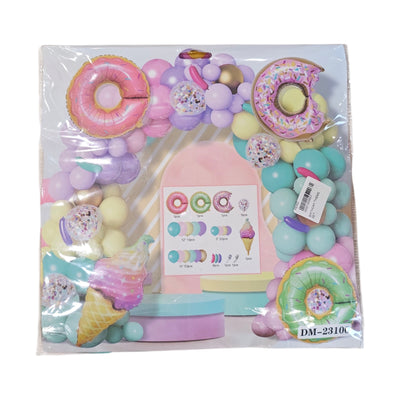 Birthday Theme Donut Style