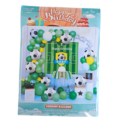 Happy Birthday Football Theme Set