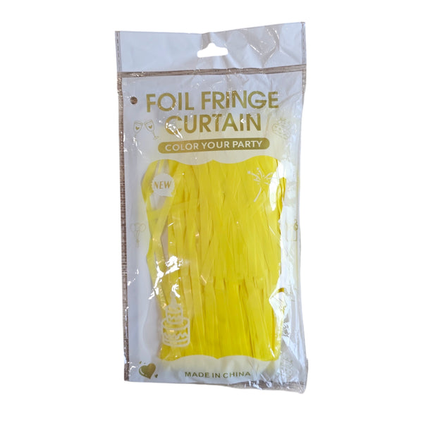 Foil Fringe Curtain