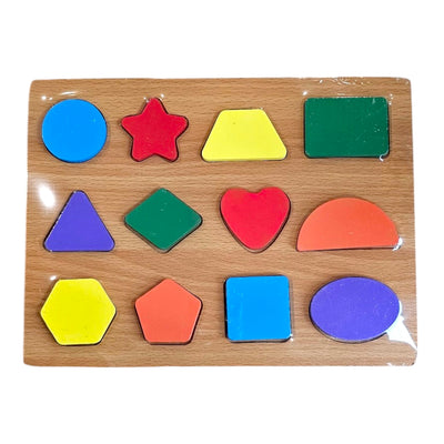 Wooden Shapes Puzzle WP-017