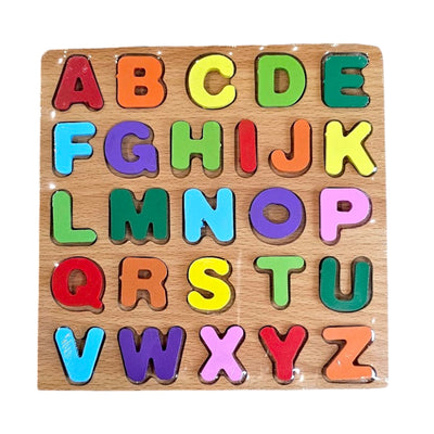 Wooden Puzzle Blocks ABC