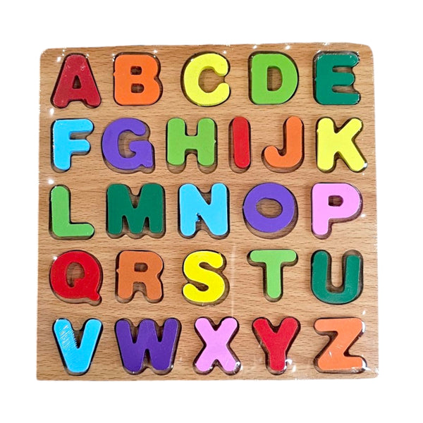 Wooden Puzzle Blocks ABC