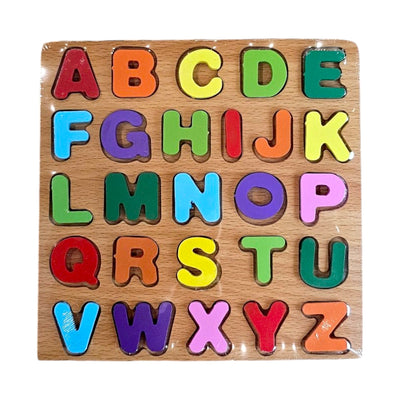 Wooden Puzzle Blocks ABC