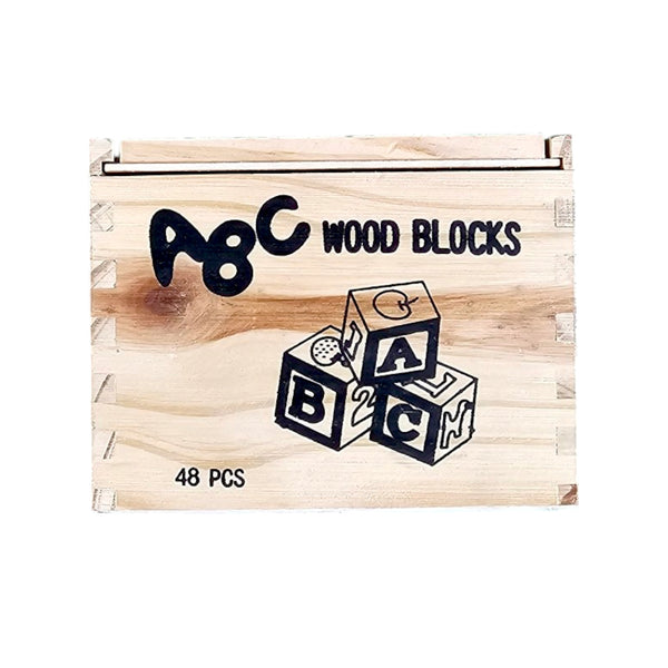 ABC Wooden Blocks ABC 48 Pcs - 4902