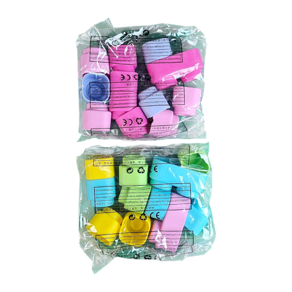 Soft Rubber Blocks 23 Pcs