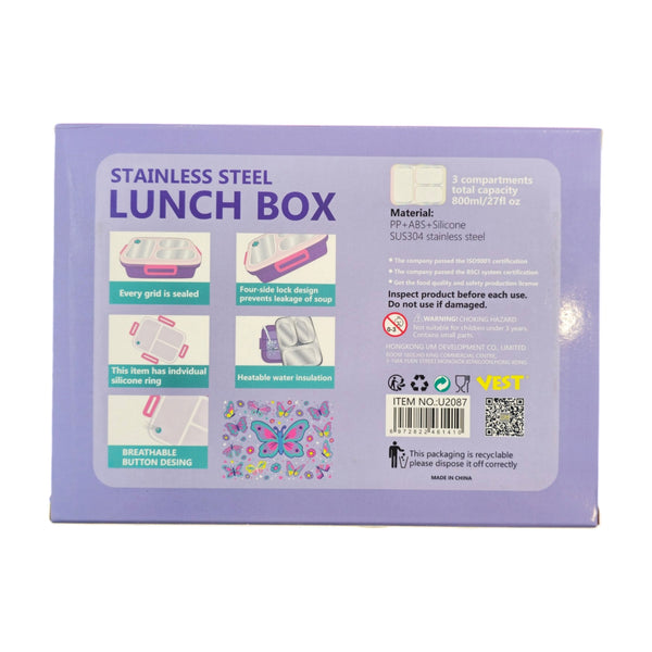 Lunch Box Butterfly U2087