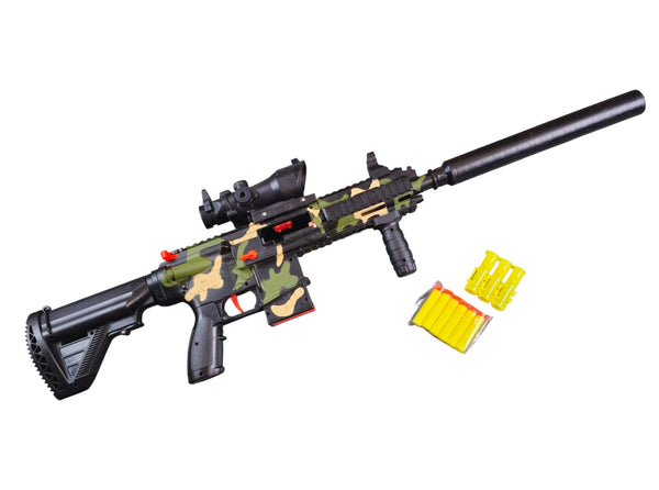 Shell Throwing Soft Bullet Toy Gun