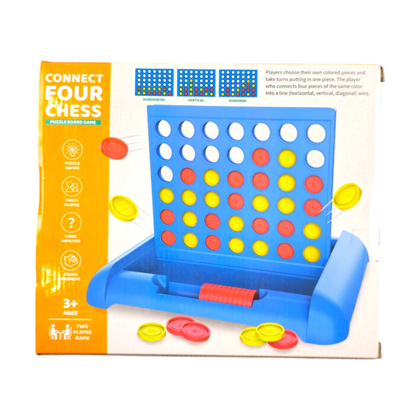 Connect Four Chess Puzzle Board Game