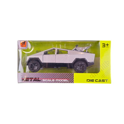 Metal Scale Model Car Silver