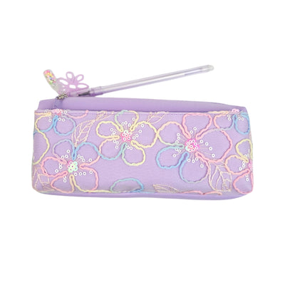 Floral Embroidered Pouch 9150