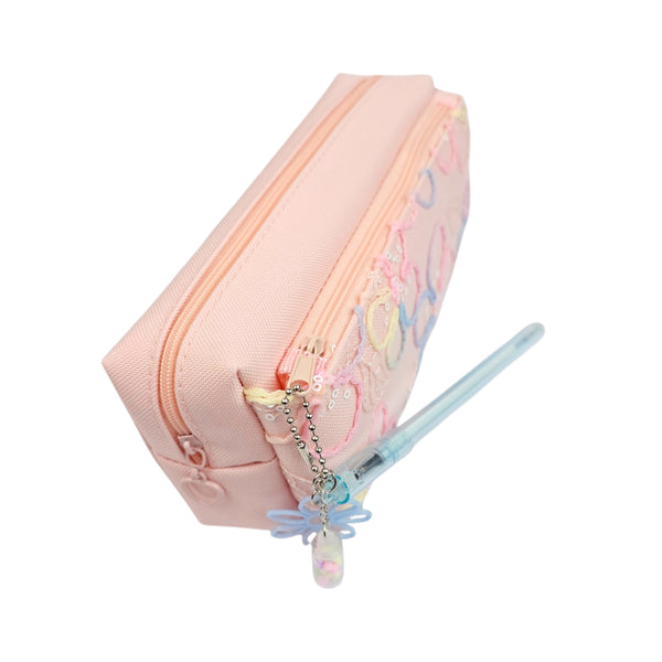 Floral Embroidered Pouch 9150