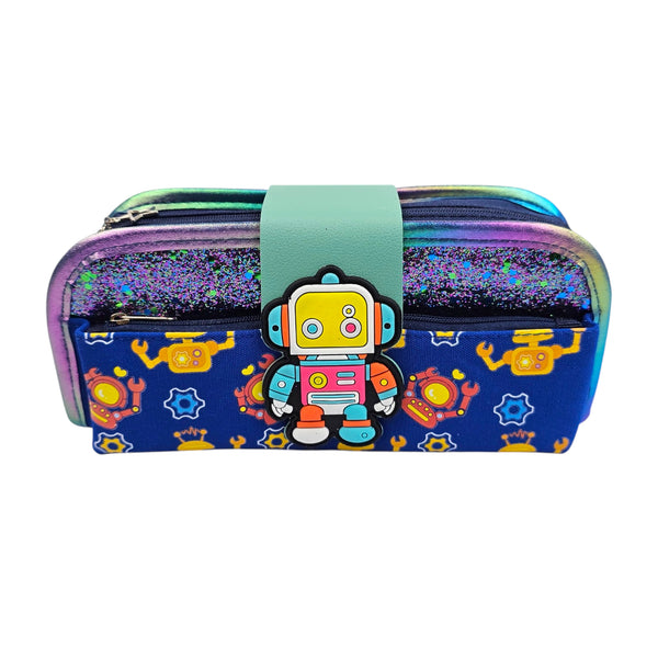 Robot Double-Layer Pouch 7757