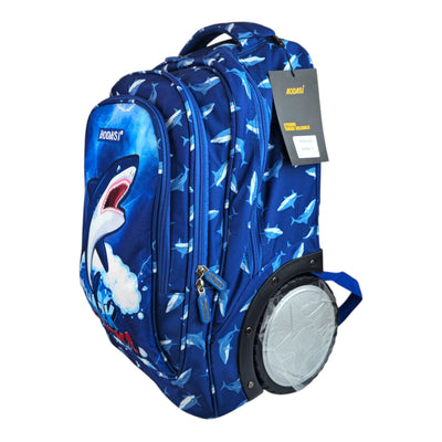 Shark Trolley School Bag 828