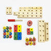 Wooden Multi Functional Nut Combination Game for Kids