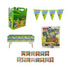 Wild Jungle Adventure Birthday Party Set - 10-Piece Kit for an Exotic Decoration