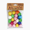 Pack of Happy Handmade Cotton Balls