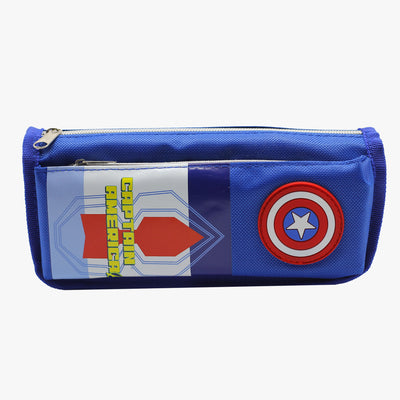 Delightful character pencil case/pouch for kids. Made with high-quality and durable materials. Spacious interior with compartments and pockets for storage.\