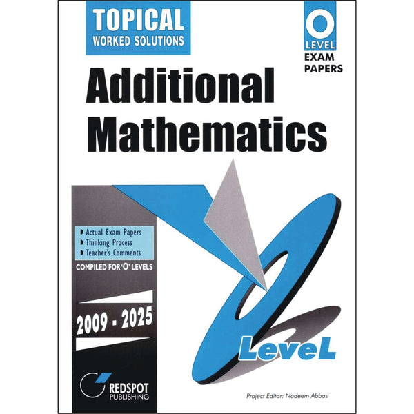 Redspot  Additional Mathematics O Level Topical