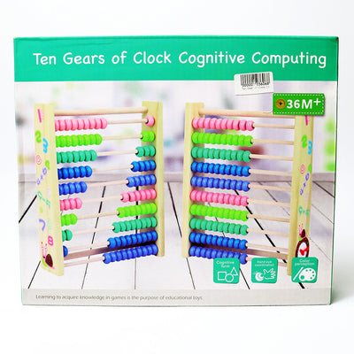 Ten Gears of Clock Cognitive Computing Game