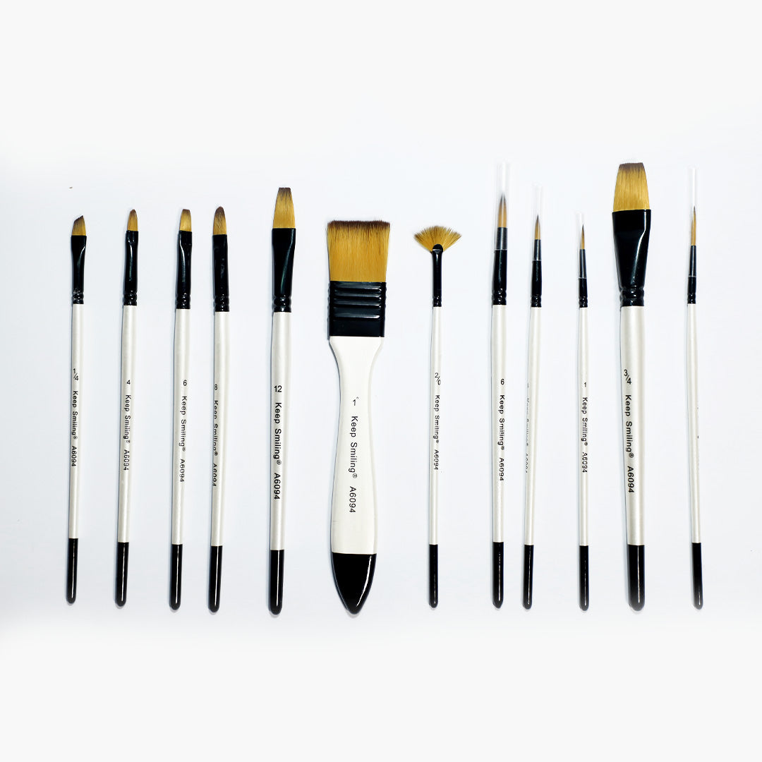 Keep Smiling Artist Value Brush Set 12 Pcs – ReadStore.pk