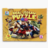 Character Fun Real Jigsaw Puzzle - 12 Pcs